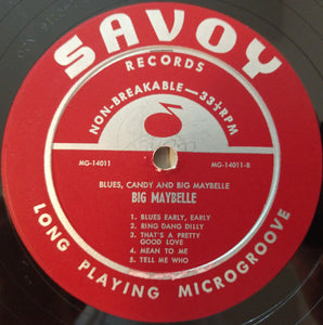 Big Maybelle : Blues, Candy & Big Maybelle (LP)