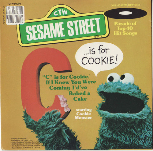 Cookie Monster : 