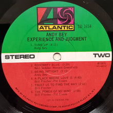 Load image into Gallery viewer, Andy Bey : Experience And Judgment (LP, Album, Pre)
