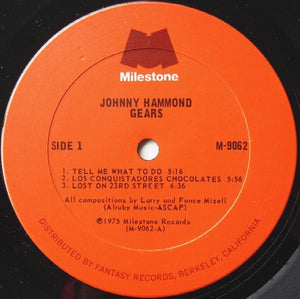 Johnny Hammond : Gears (LP, Album)