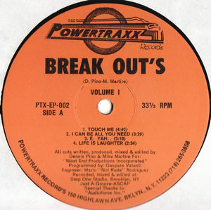 Break Out's : Volume I (12", EP)