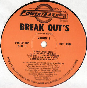 Break Out's : Volume I (12", EP)