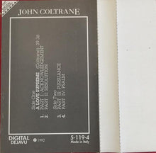 Load image into Gallery viewer, John Coltrane : The John Coltrane Gold Collection (Cass, Album, RE, Unofficial)
