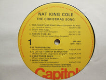 Load image into Gallery viewer, Nat King Cole : The Christmas Song (LP, Album, RE, Yel)
