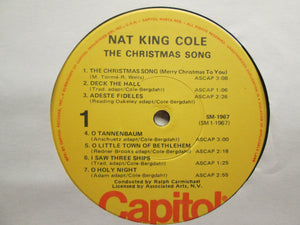 Nat King Cole : The Christmas Song (LP, Album, RE, Yel)