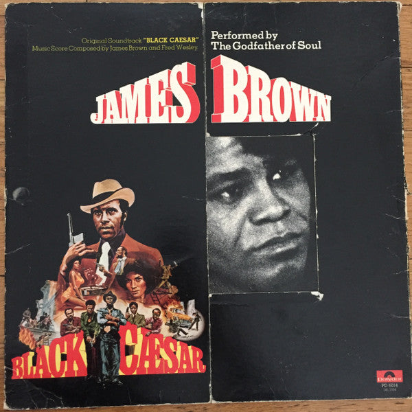 James Brown : Black Caesar (Original Soundtrack) (LP, Album, Fol)