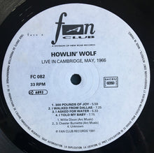Load image into Gallery viewer, Howlin' Wolf : Live In Cambridge, MA., 1966 (LP, Album)
