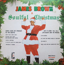 Load image into Gallery viewer, James Brown : A Soulful Christmas (LP, Album)
