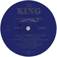 Load image into Gallery viewer, James Brown : A Soulful Christmas (LP, Album)
