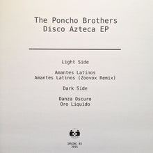 Load image into Gallery viewer, The Poncho Brothers : Disco Azteca EP (12&quot;, EP, Ltd)
