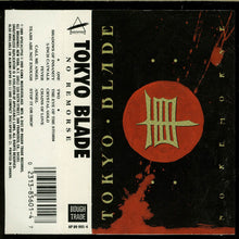 Load image into Gallery viewer, Tokyo Blade : No Remorse (Cass, Album)
