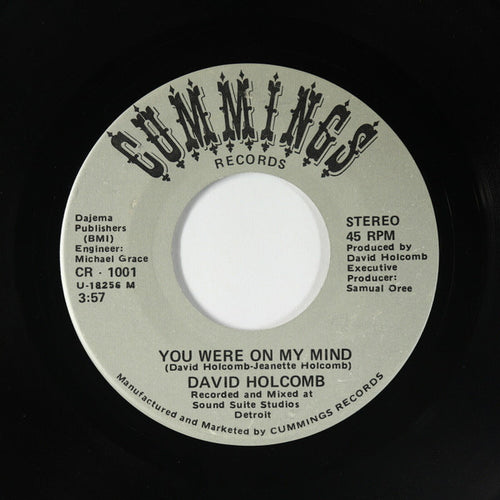 David Holcomb : You Were On My Mind (7