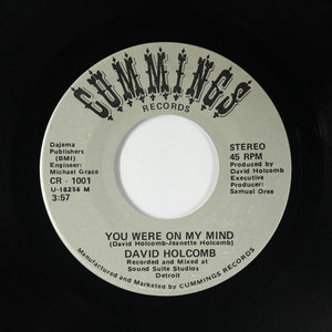 David Holcomb : You Were On My Mind (7", Single)