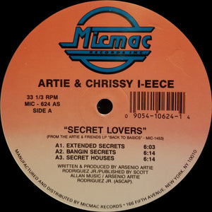 Artie & Chrissy I-eece : Secret Lovers (12")