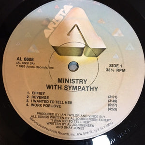 Ministry : With Sympathy (LP, Album, Hau)