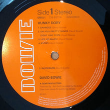 Load image into Gallery viewer, David Bowie : Hunky Dory (LP, Album, RE, RM, 180)
