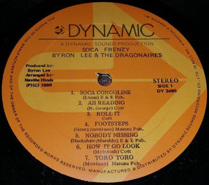 Byron Lee & The Dragonaires* : Soca Frenzy (LP, Album)