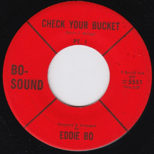 Eddie Bo : Check Your Bucket (7