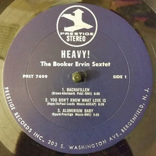 Load image into Gallery viewer, The Booker Ervin Sextet : Heavy!!! (LP, Album)
