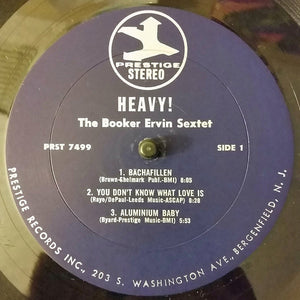 The Booker Ervin Sextet : Heavy!!! (LP, Album)