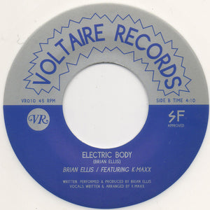 Brian Ellis : Love Is (7", Single, RE, Whi)