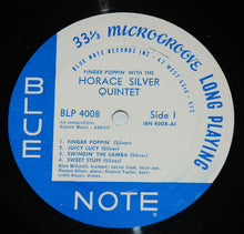 Load image into Gallery viewer, The Horace Silver Quintet : Finger Poppin' With The Horace Silver Quintet (LP, Album, Mono, RP)
