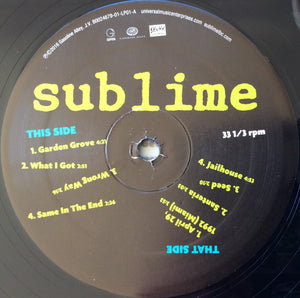 Sublime (2) : Sublime (2xLP, Album, RE, RM, RTI)