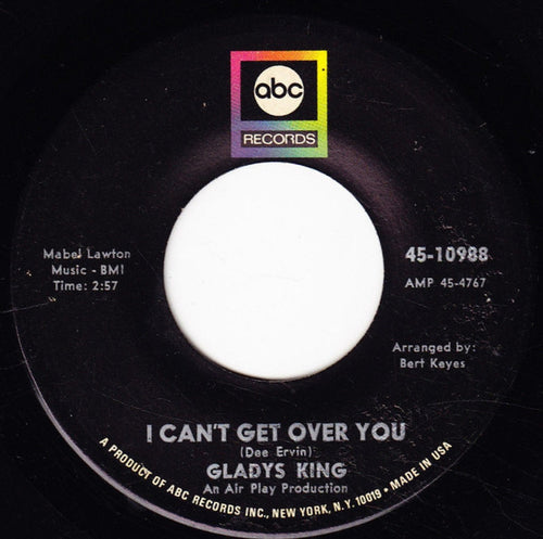 Gladys King : I Can't Get Over You / Orange (7