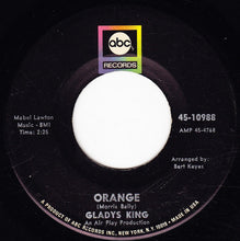 Load image into Gallery viewer, Gladys King : I Can&#39;t Get Over You / Orange (7&quot;)
