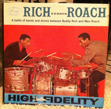 Load image into Gallery viewer, Buddy Rich And Max Roach : Rich Versus Roach (LP, Album, Mono, Promo)

