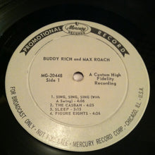 Load image into Gallery viewer, Buddy Rich And Max Roach : Rich Versus Roach (LP, Album, Mono, Promo)
