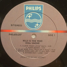 Load image into Gallery viewer, Nina Simone : Wild Is The Wind (LP, Album)
