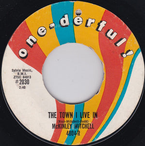 McKinley Mitchell : The Town I Live In (7", Sty)