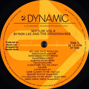 Byron Lee And The Dragonaires : Soft Lee Vol. VI (LP, Album)