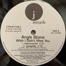 Load image into Gallery viewer, Angie Stone : Wish I Didn't Miss You (12", Promo)
