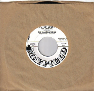 The Fascinations : Say It Isn't So / I'm So Lucky (He Loves Me) (7", Promo)