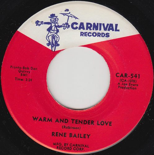 Rene Bailey / Maurice Simon And The Pie Men : Warm And Tender Love / Sweet Potato Gravy (7