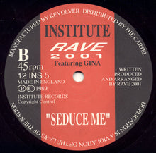 Load image into Gallery viewer, Rave 2001 Featuring Gina : Seduce Me (12&quot;)
