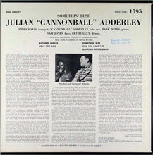 Load image into Gallery viewer, Cannonball Adderley : Somethin' Else (LP, Album, Mono)
