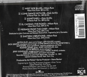 Hilton Ruiz : El Camino (The Road) (CD, Album)