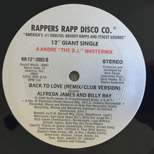 Load image into Gallery viewer, Alfreda James And Billy Ray (5) : Back To Love (12", Single)
