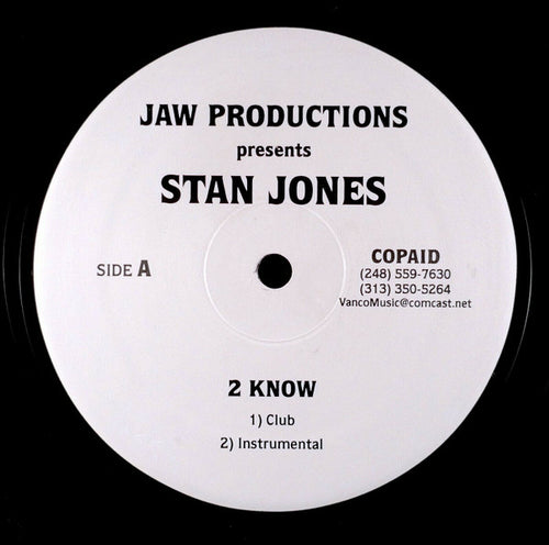 Stan Jones (7) : 2 Know (12
