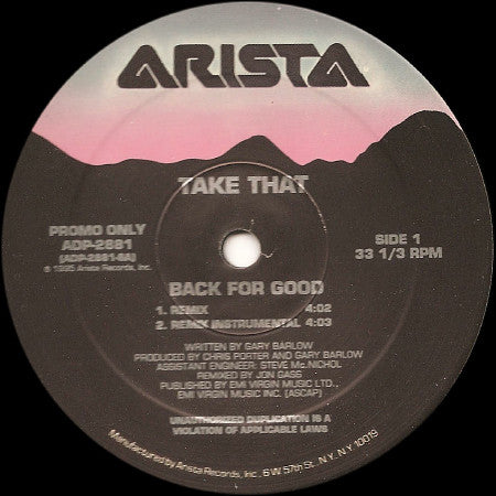 Take That : Back For Good (12