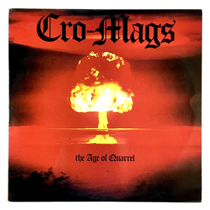 CRO-MAGS - The Age Of Quarrel LP (Original Press, Tan Labels)