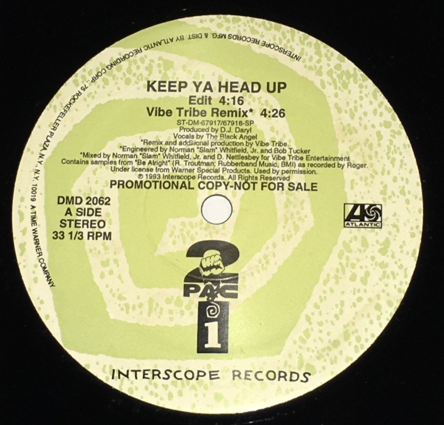 2PAC - Keep Ya Head Up Promo 12