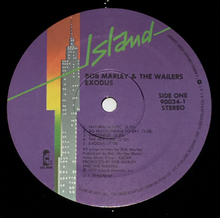 Load image into Gallery viewer, BOB MARLEY &amp; THE WAILERS - Exodus (Purple Skyline Island Label)
