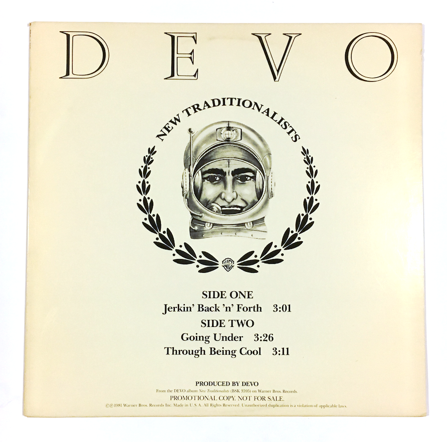 DEVO - Selections from NEW TRADITIONALISTS Promo Sampler 12