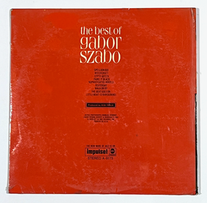 GABOR SZABO - The Best Of LP (SEALED)