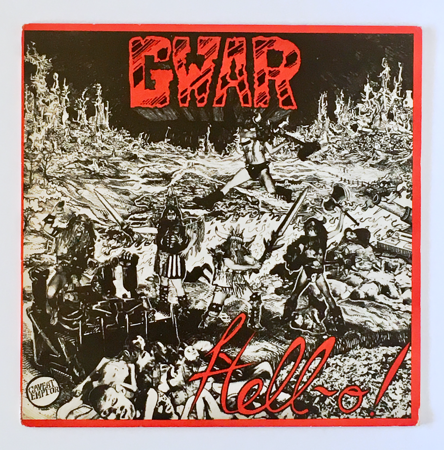 GWAR - Hell-O LP (Red Labels)