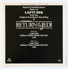 Load image into Gallery viewer, JOHN WILLIAMS - Lapti Nek Promo 12&quot; (Special Dance Remix from Return Of The Jedi)

